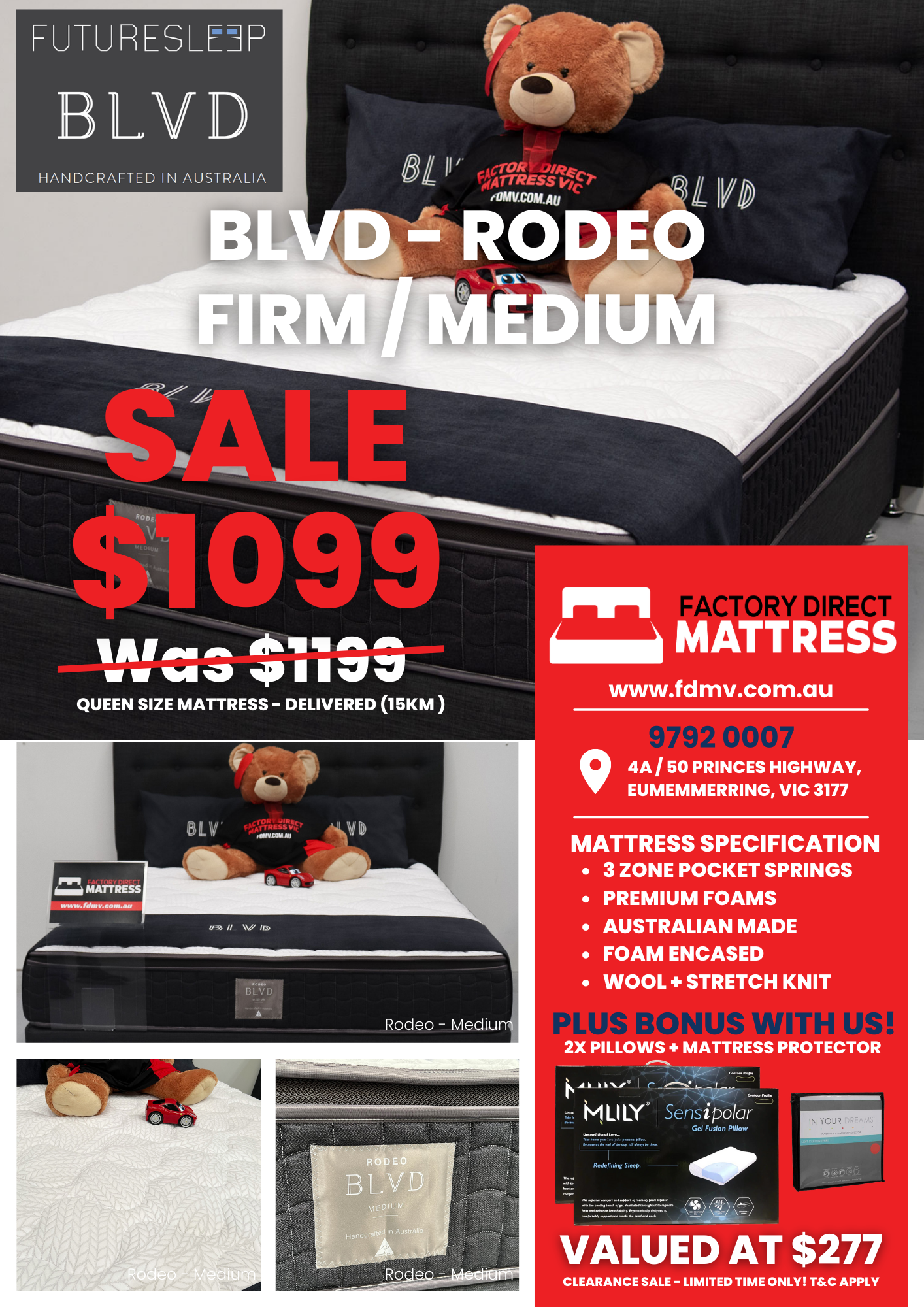 Rodeo Promo - Factory Direct Mattress