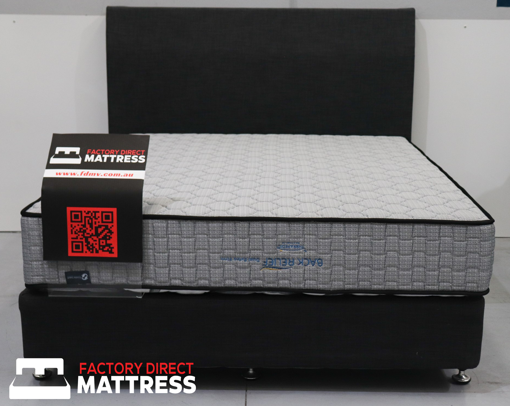 Therapedic Back Relief - Dual Extra Firm - Factory Direct Mattress Vic - F2