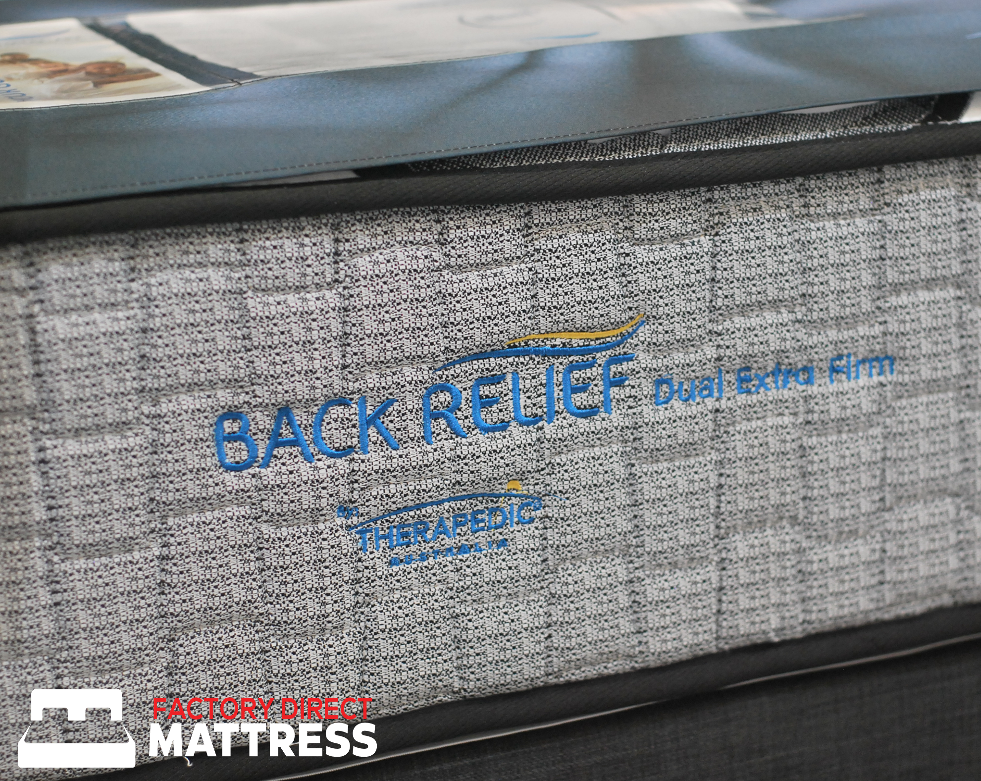 Therapedic Back Relief - Dual Extra Firm - Factory Direct Mattress Vic - F4