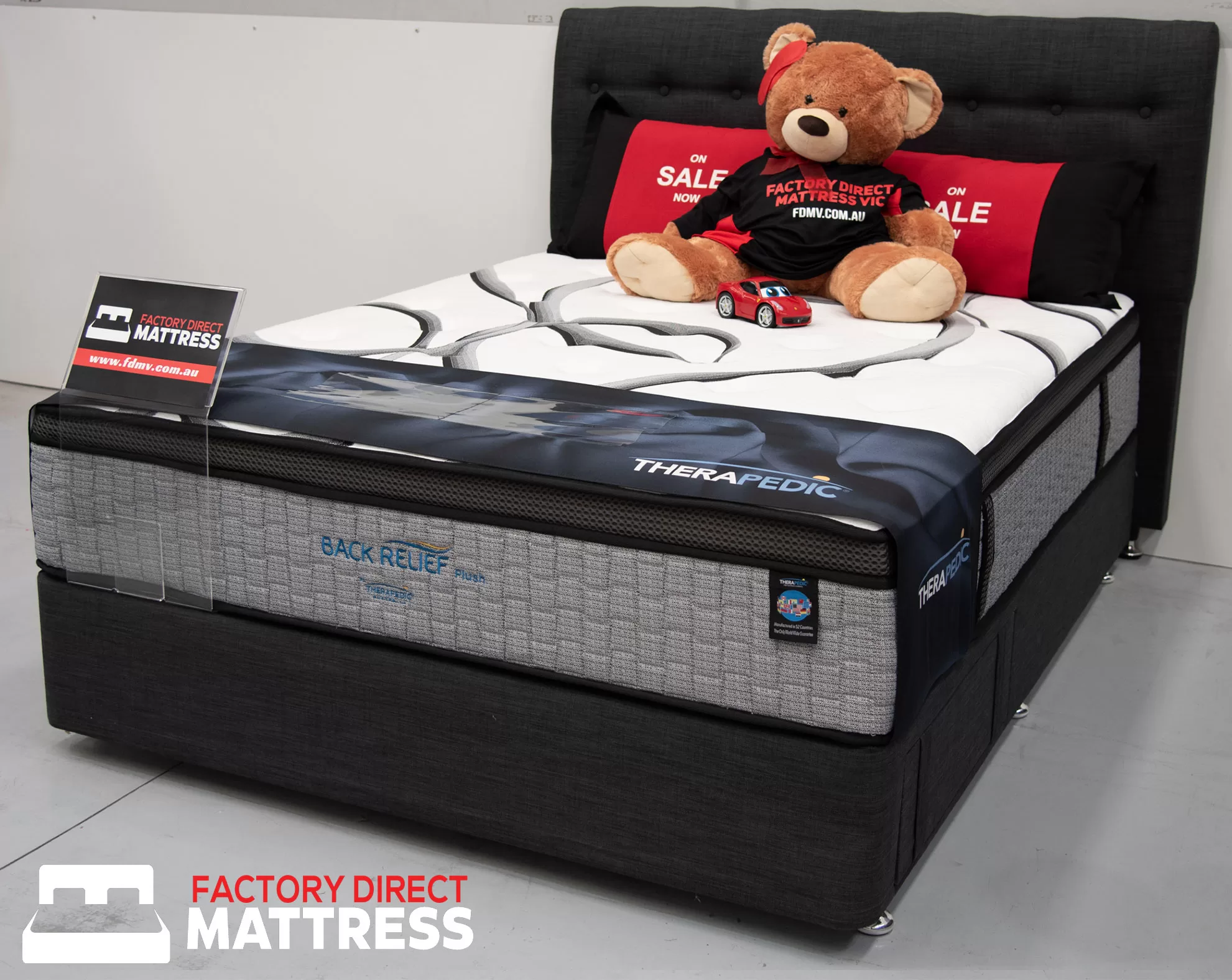 Therapedic - Back Relief - Plush - Factory Direct Mattress - Top