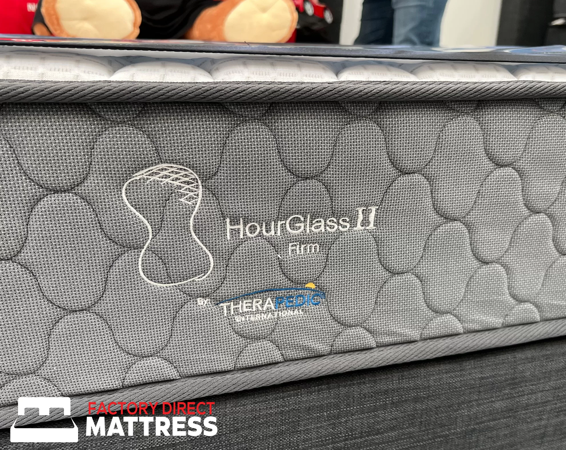 Therapedic Hour Glass - Firm - Factory Direct Mattress Vic - Label